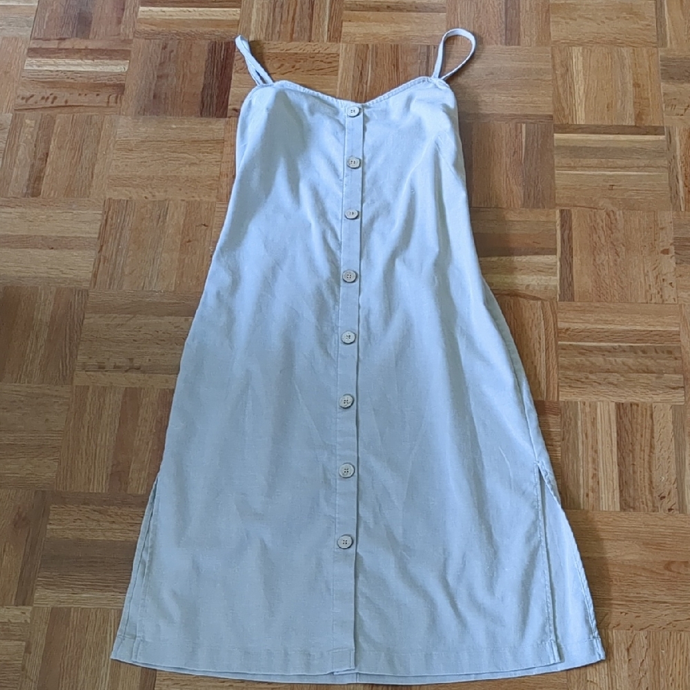 UpWest Beige Smocked Detail Top